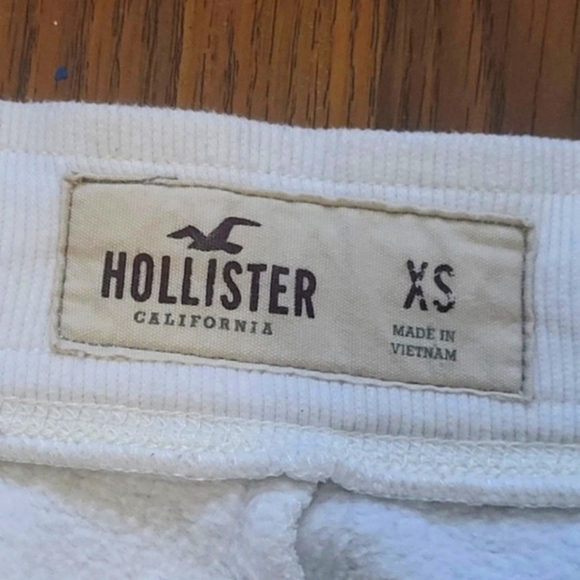 Hollister Surf League Joggers – Women's XS White Casual Comfort Sweat Pants - Picture 10 of 10